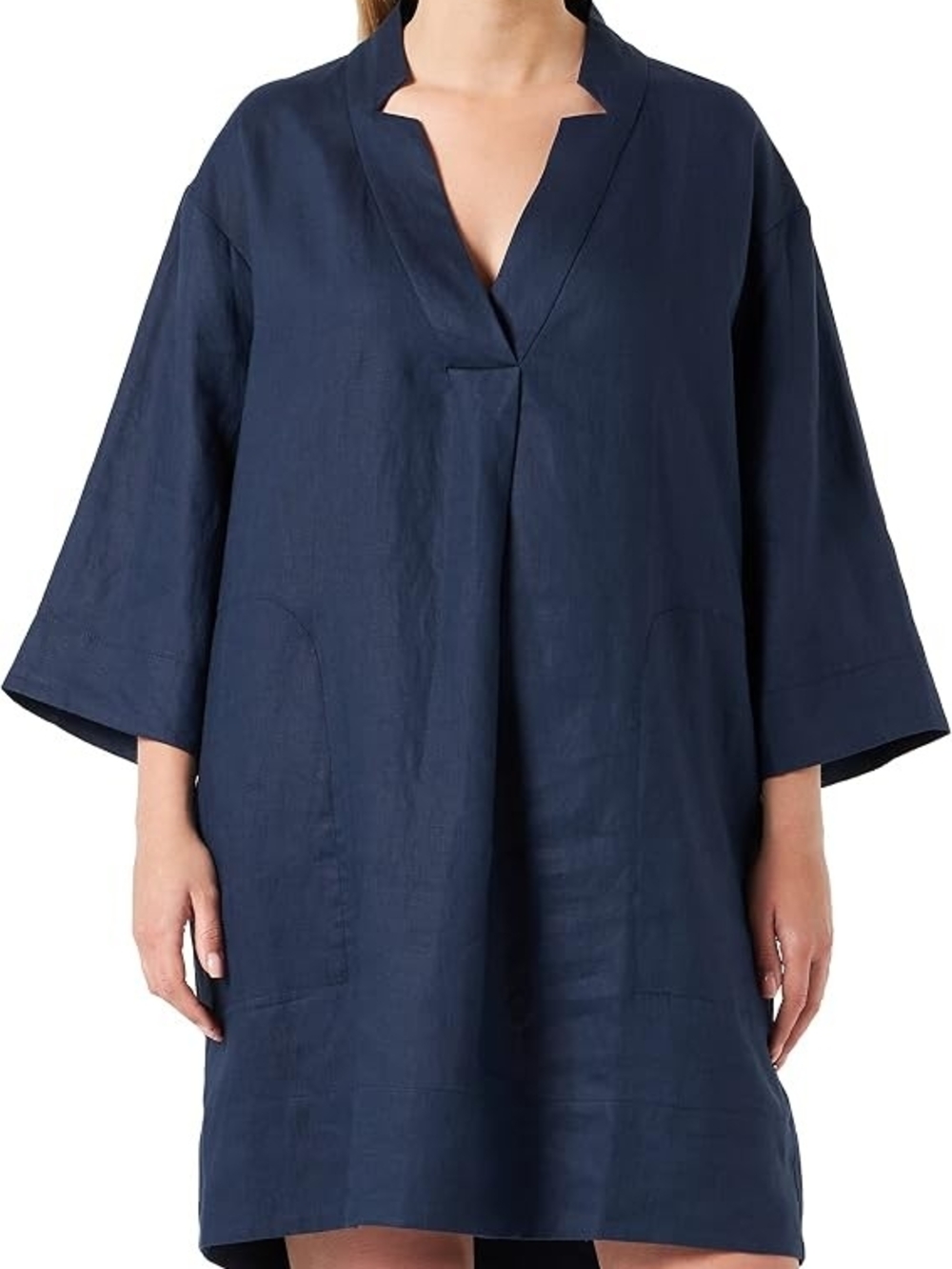 NOA NOA Linen Mid Length Dress Medium